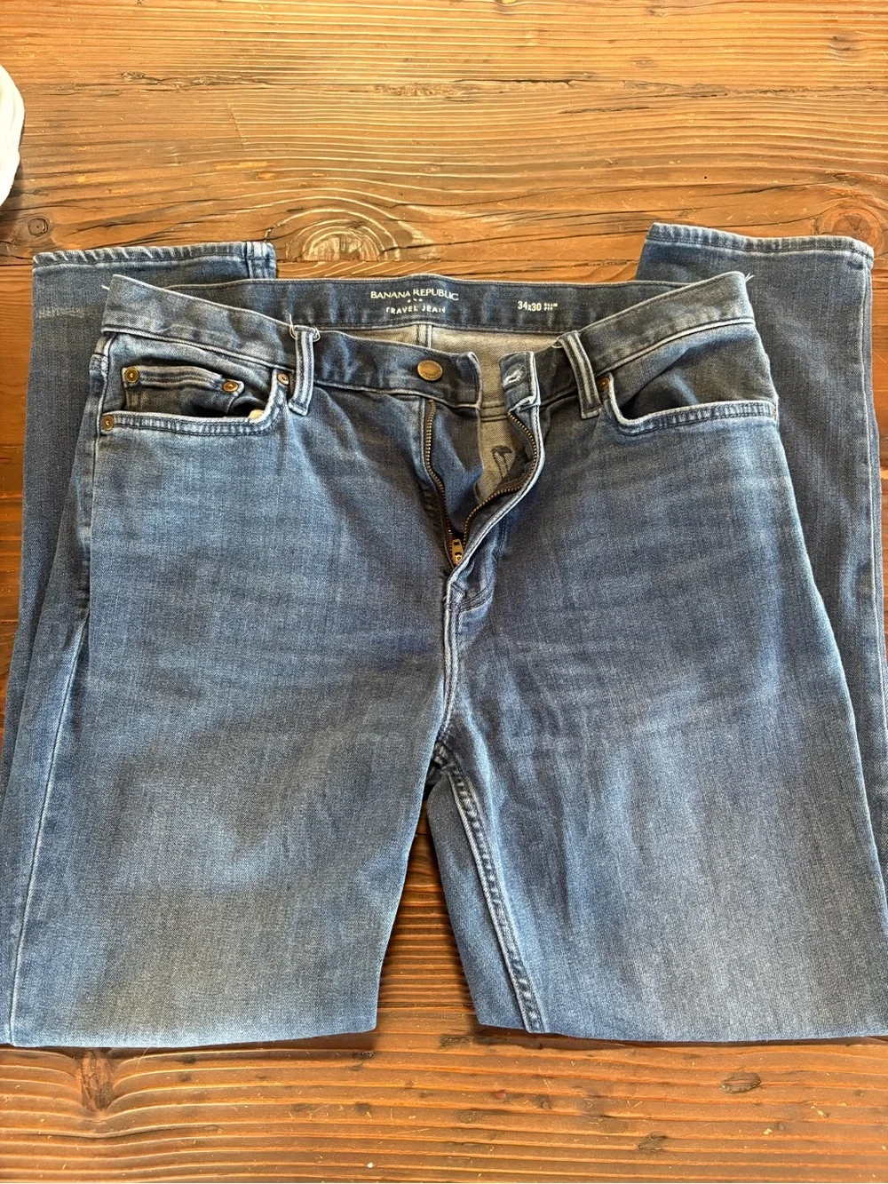 Banana Republic Slim Jeans in Medium Blue Wash